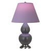 Matte Ash Double Gourd Table Lamp