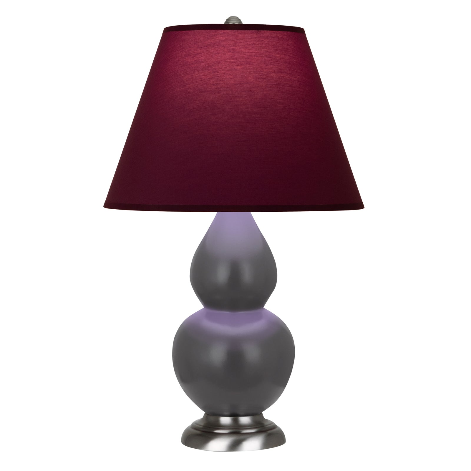 Matte Ash Double Gourd Table Lamp