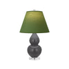 Matte Ash Double Gourd Table Lamp
