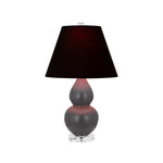 Matte Ash Double Gourd Table Lamp