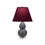 Matte Ash Double Gourd Table Lamp