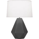 Matte Ash Delta Table Lamp