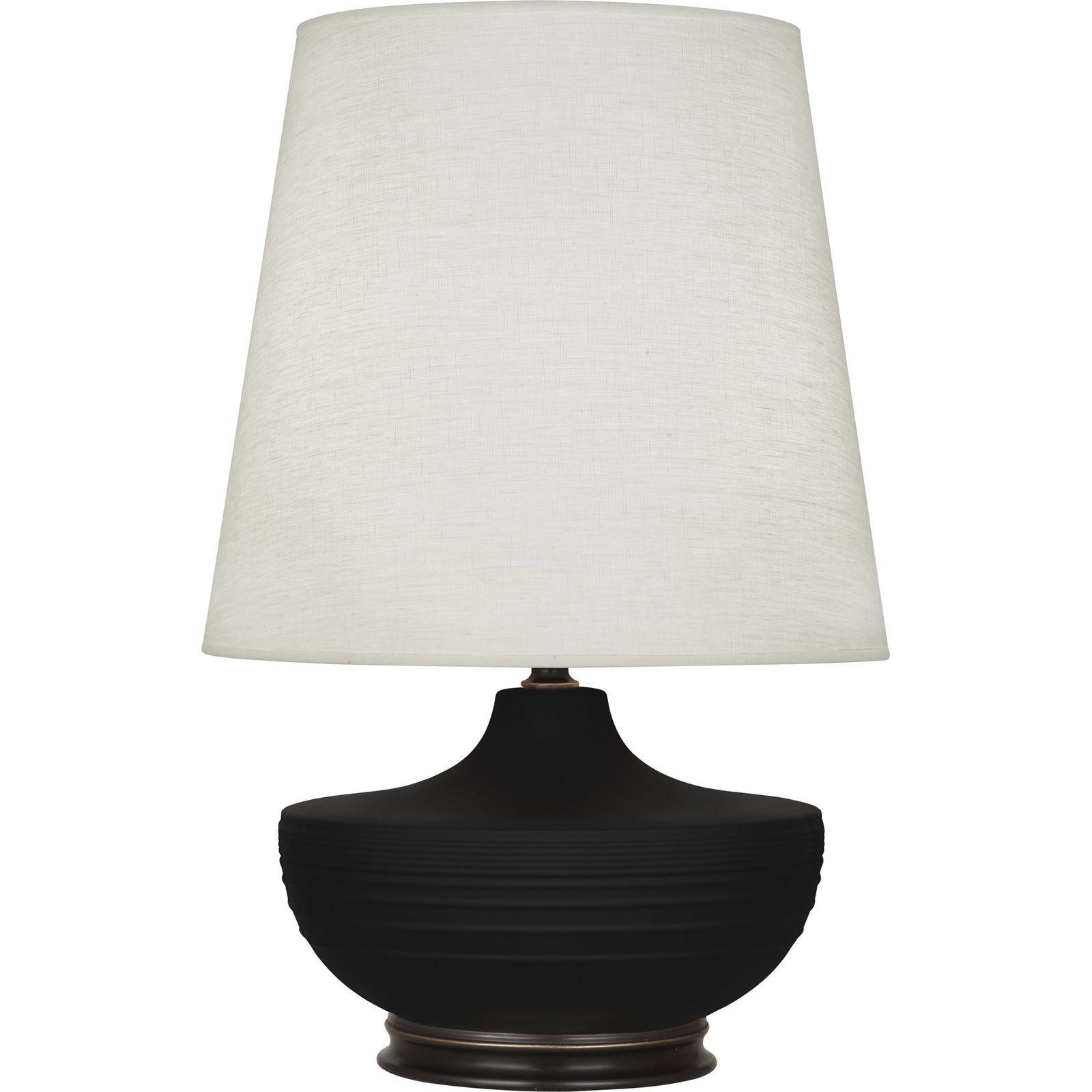 Matte Dark Coal Michael Berman Hadrian Table Lamp