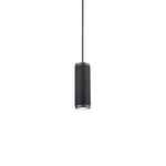 Micro 3-in Black 1 Light Pendant