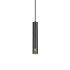 Milca 15-in Black 1 Light Pendant