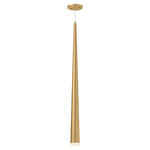 Mina 36-in Brushed Gold LED Pendant