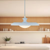 Minori 15-in Cerulean Socket Pendant