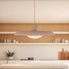 Minori 15-in Peach Socket Pendant