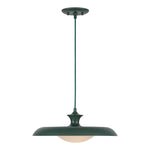 Minori 15-in Pine Green Socket Pendant