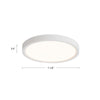 Mio 7-in White LED Flush Mount