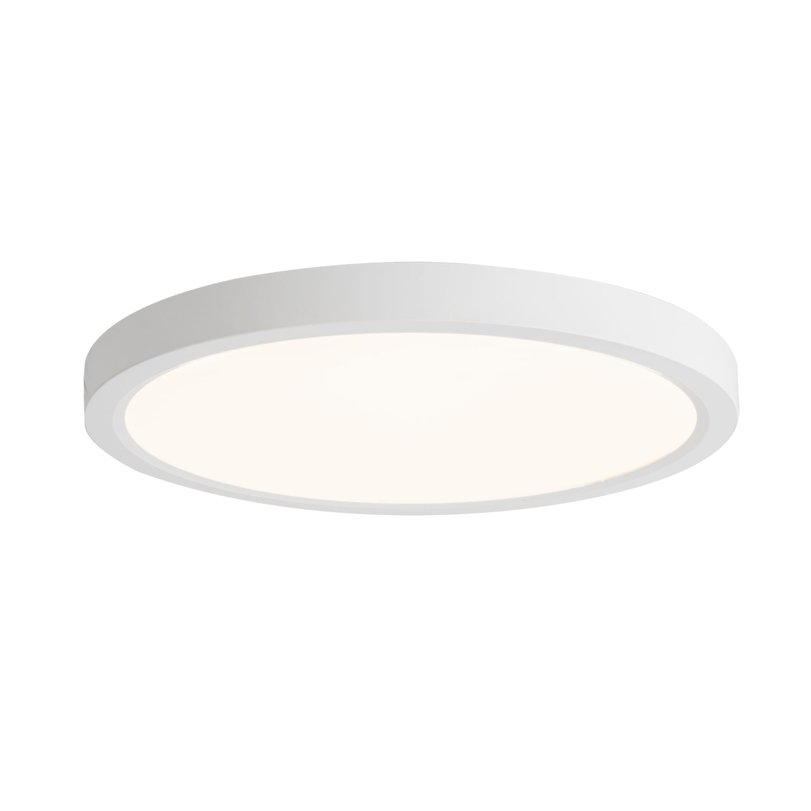 Mio 12-in White LED Flush Mount