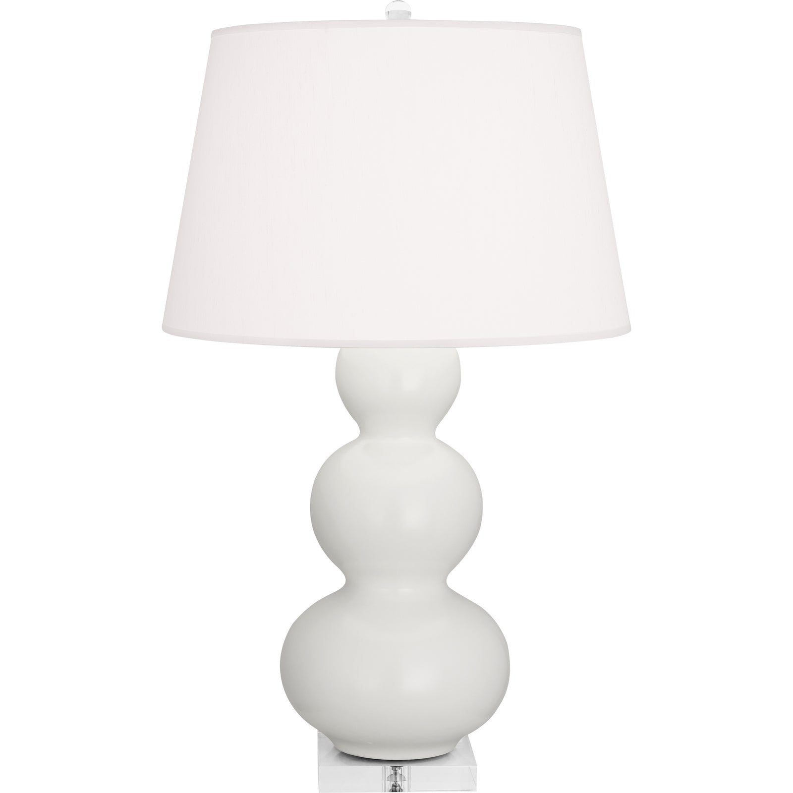 Matte Lily Double Gourd Table Lamp