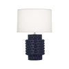 Matte Midnight Blue Small Dolly Accent Lamp