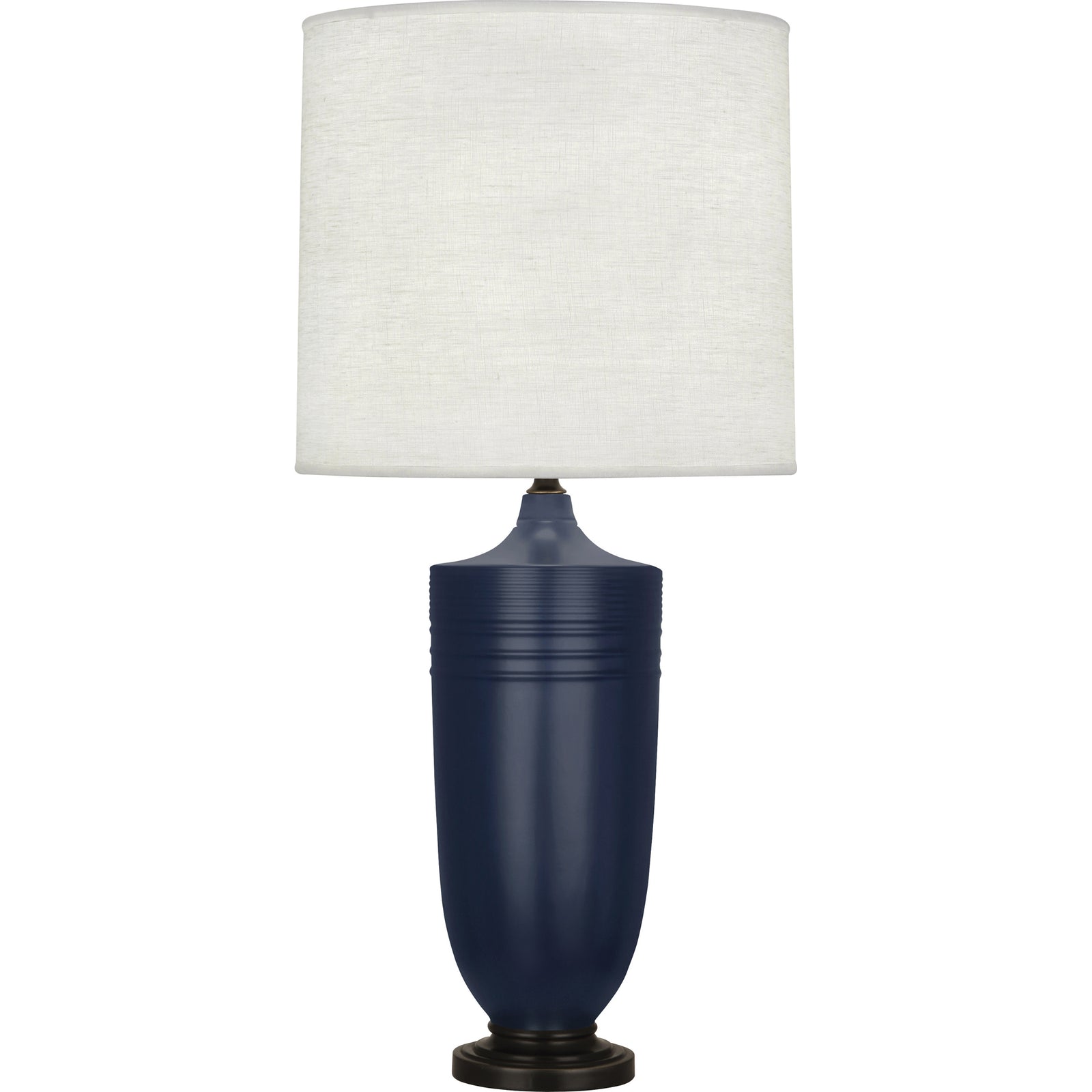 Matte Midnight Blue Michael Berman Hadrian Table Lamp