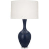 Matte Midnight Blue Audrey Table Lamp