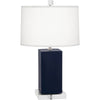 Matte Midnight Blue Small Harvey Accent Lamp
