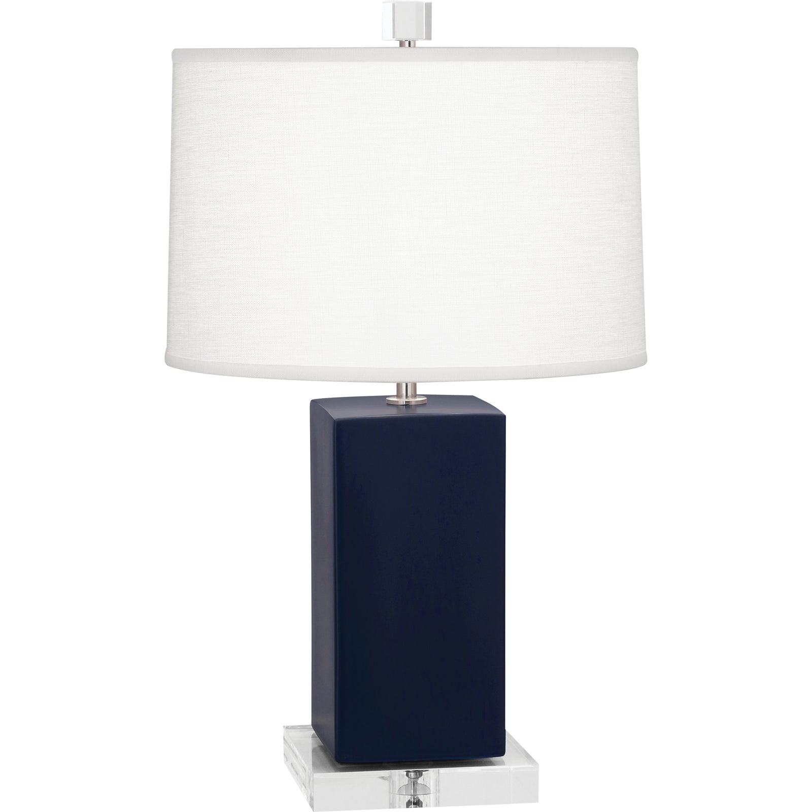 Matte Midnight Blue Small Harvey Accent Lamp