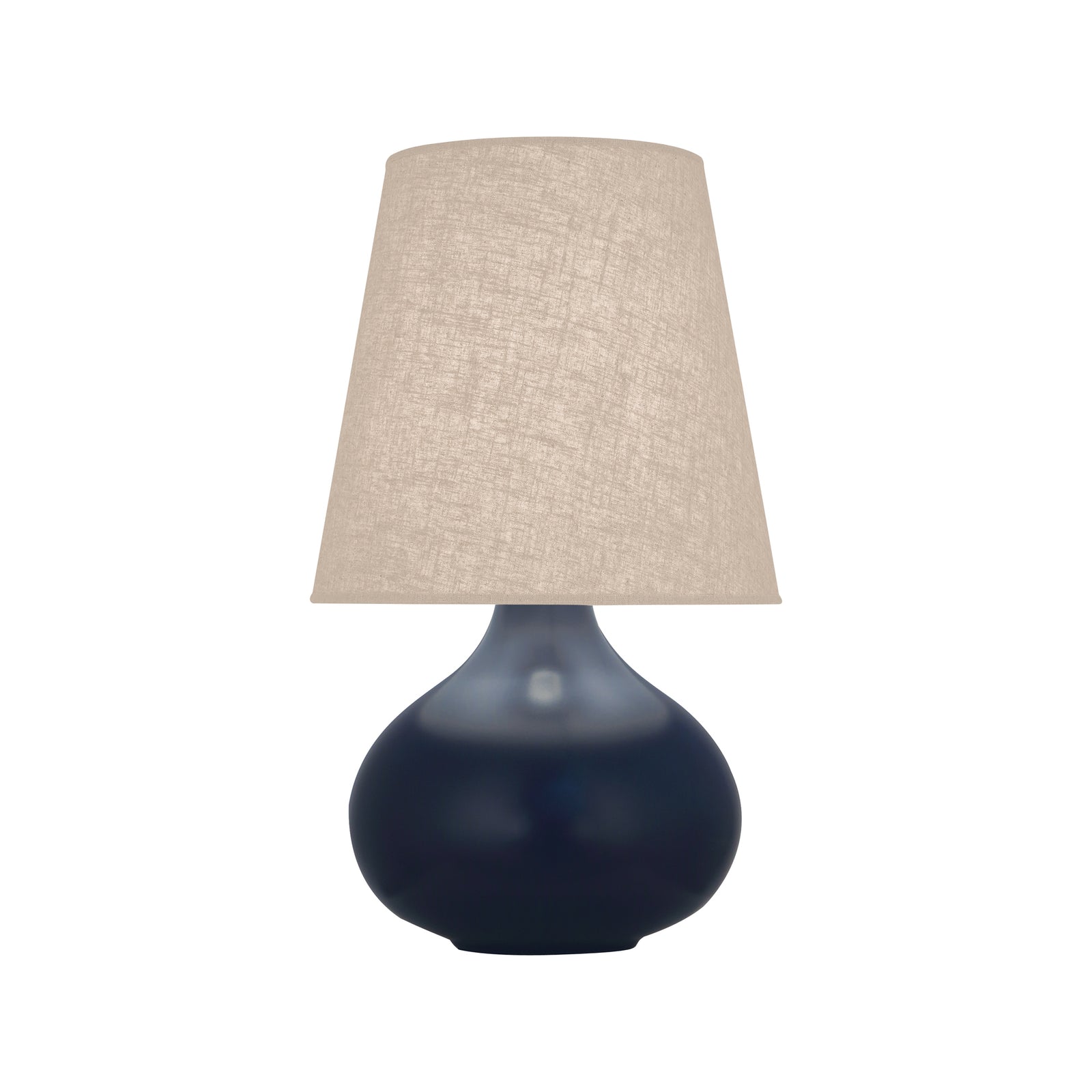Matte Midnight Blue Small June Accent Lamp