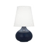 Matte Midnight Blue Small June Accent Lamp