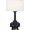 Matte Midnight Blue Pike Table Lamp