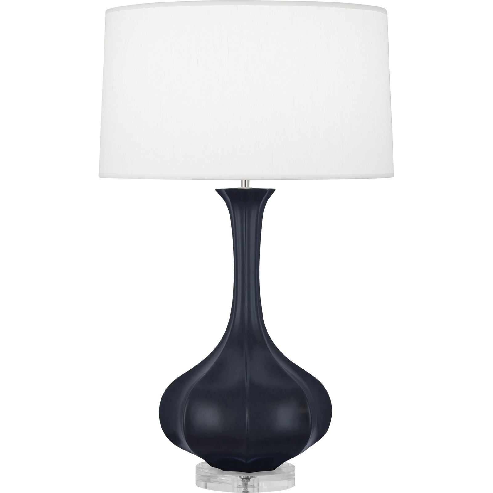 Matte Midnight Blue Pike Table Lamp