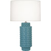 Matte Steel Blue Dolly Table Lamp