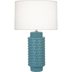 Matte Steel Blue Dolly Table Lamp