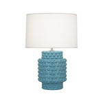 Matte Steel Blue Small Dolly Accent Lamp