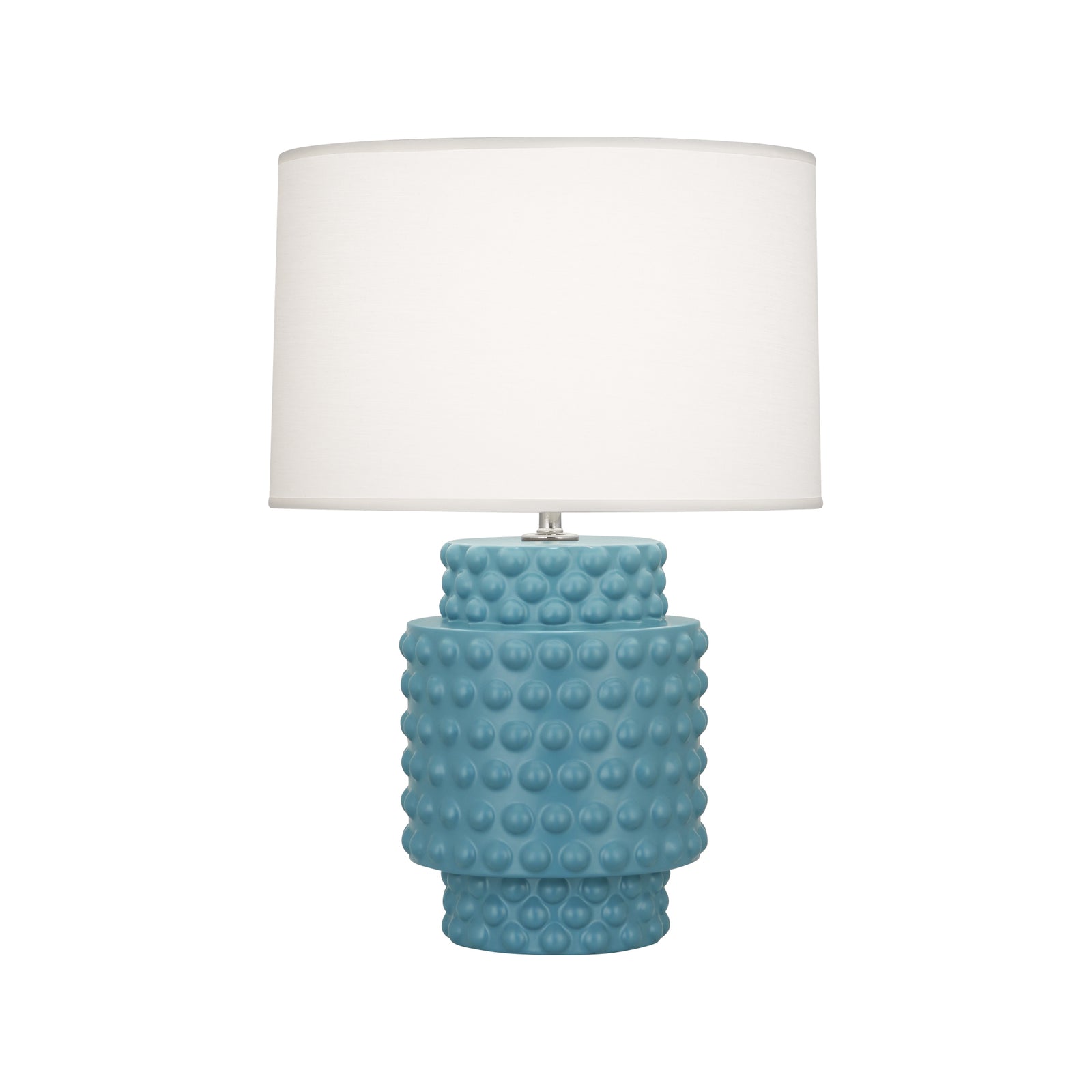 Matte Steel Blue Small Dolly Accent Lamp