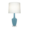 Matte Steel Blue Small Emma Accent Lamp