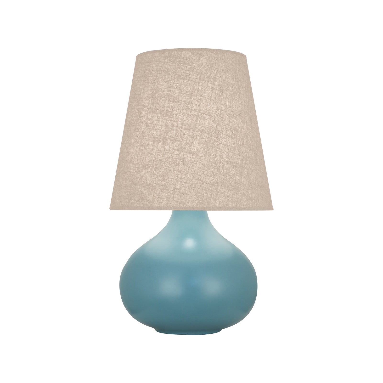 Matte Steel Blue Small June Accent Lamp