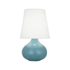 Matte Steel Blue Small June Accent Lamp
