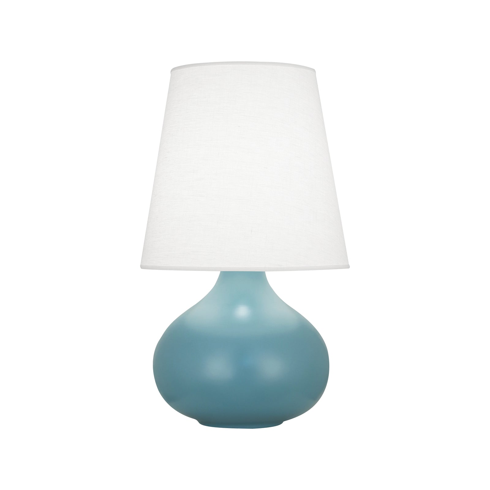 Matte Steel Blue Small June Accent Lamp