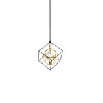 Monza 20-in Black/Antique Brass LED Chandeliers