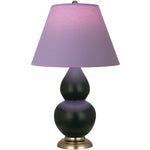 Matte Obsidian Double Gourd Table Lamp