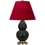 Matte Obsidian Double Gourd Table Lamp