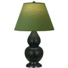 Matte Obsidian Double Gourd Table Lamp