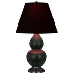 Matte Obsidian Double Gourd Table Lamp