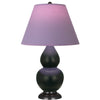 Matte Obsidian Double Gourd Table Lamp
