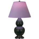 Matte Obsidian Double Gourd Table Lamp