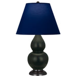 Matte Obsidian Double Gourd Table Lamp