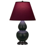 Matte Obsidian Double Gourd Table Lamp