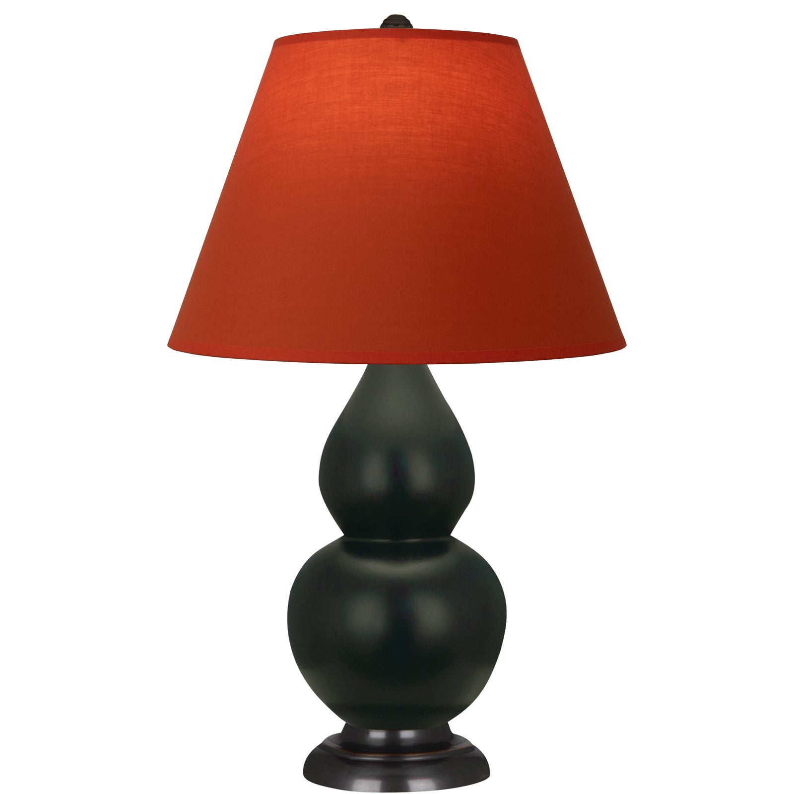 Matte Obsidian Double Gourd Table Lamp