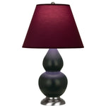 Matte Obsidian Double Gourd Table Lamp