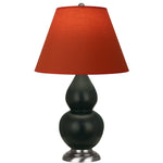 Matte Obsidian Double Gourd Table Lamp