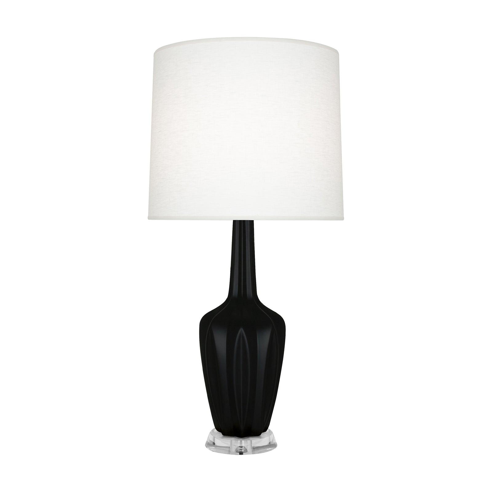Matte Obsidian Small Emma Accent Lamp