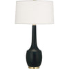 Matte Obsidian Delilah Table Lamp