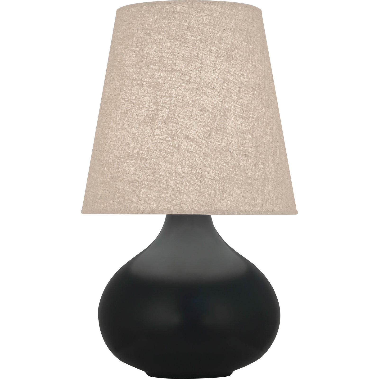 Matte Obsidian Small June Accent Lamp