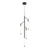 Motif 38-in Black LED Pendant