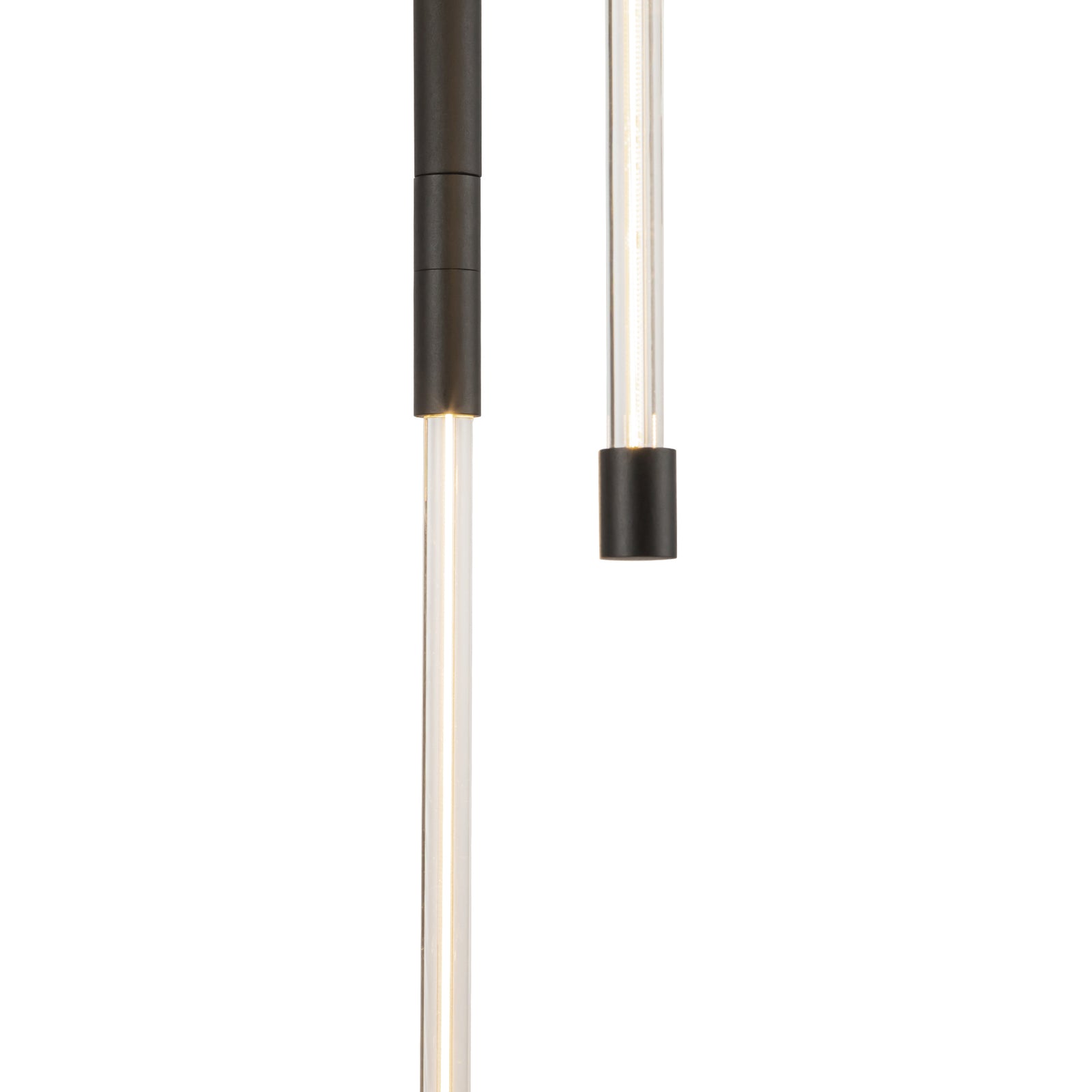 Motif 38-in Black LED Pendant